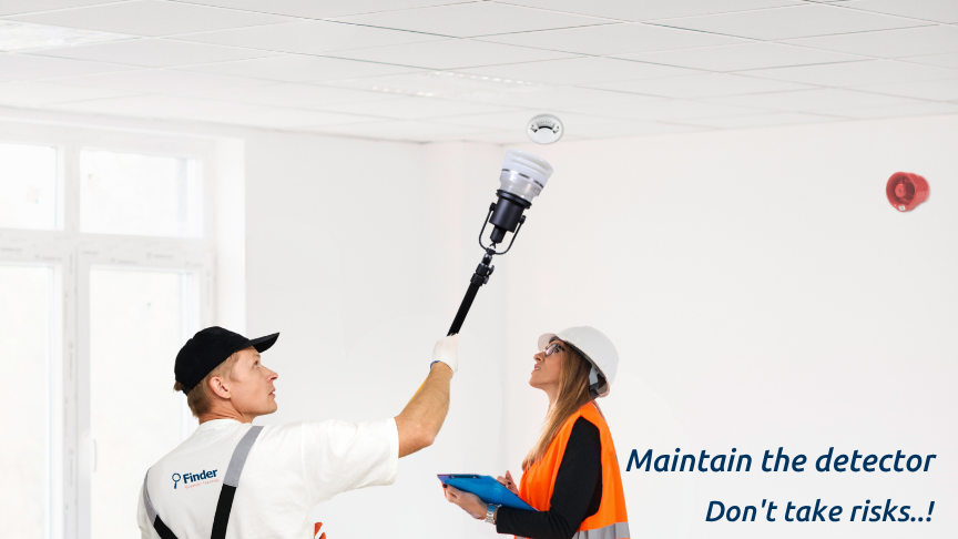 Finder 100 Series | Smoke & Heat Detector Tester FF SMOKE-T