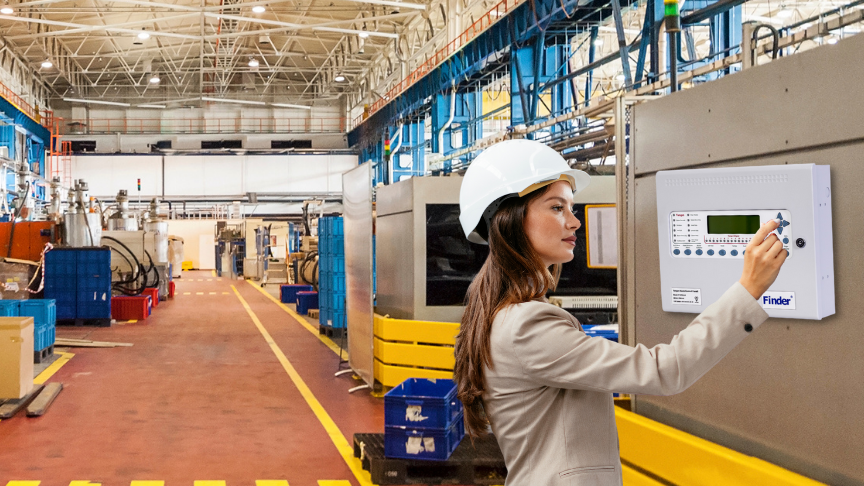 What are the components of fire detection and warning systems?